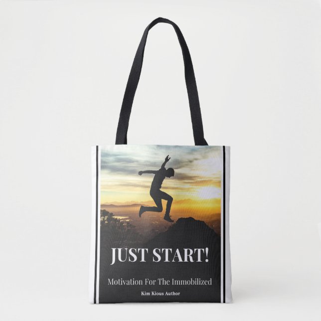 TOTE BAG JUSTE DÉBUT ! (Devant)