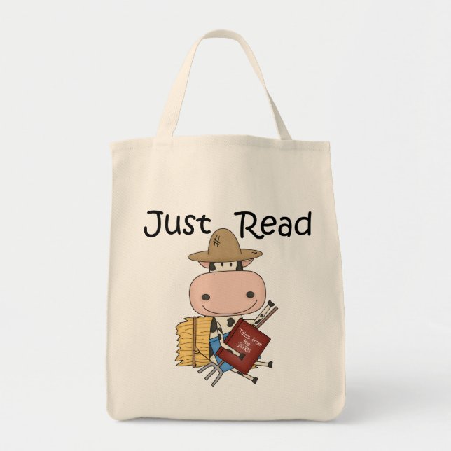 Tote Bag Juste lu (Devant)