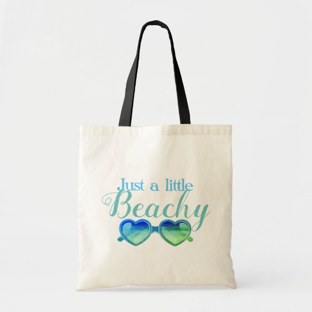 Tote Bag Juste pour la plage (Devant)