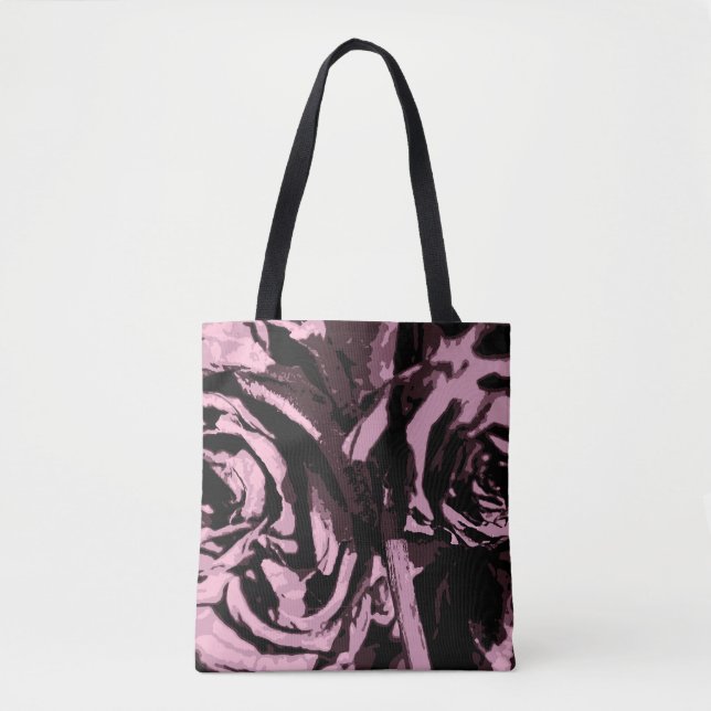 Tote Bag Juste quelques roses (Devant)