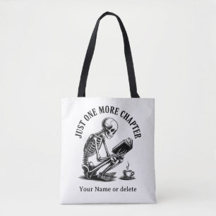 Tote Bag Juste un chapitre de plus - Livre Lover Halloween