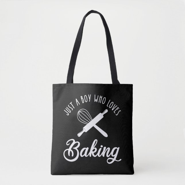 Tote Bag Juste Un Garçon Qui Aime Faire La Cuisine (Devant)