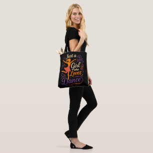 Tote Bag Juste un qui aime danser la danse