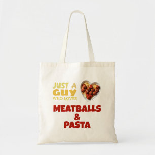 Tote Bag Juste un type qui aime les boulettes de viande et