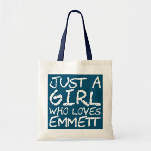 Tote Bag Juste Une Fille Qui Aime Emmett