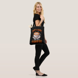 Tote Bag Juste Une Fille Qui Aime Le Café