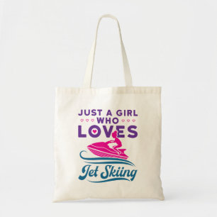 Tote Bag Juste une fille qui aime le Jet Ski PWC