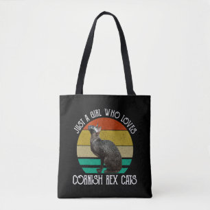Tote Bag Juste Une Fille Qui Aime Les Chats Cornish Rex
