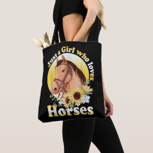 Tote Bag Juste une fille qui aime les filles qui font du ch