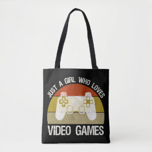 Tote Bag Juste Une Fille Qui Aime Les Jeux Vidéo