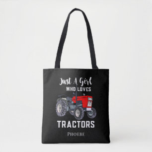 Tote Bag Juste Une Fille Qui Aime Les Tracteurs Nouveauté