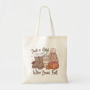 Tote Bag Juste une fille qui aime tomber