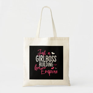 Tote Bag Juste une patronne qui construit son empire femmes