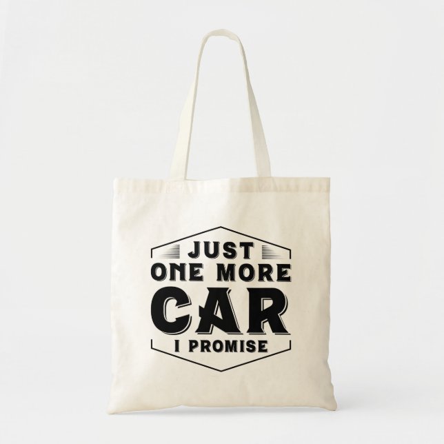 Tote Bag Juste une voiture de plus (Devant)