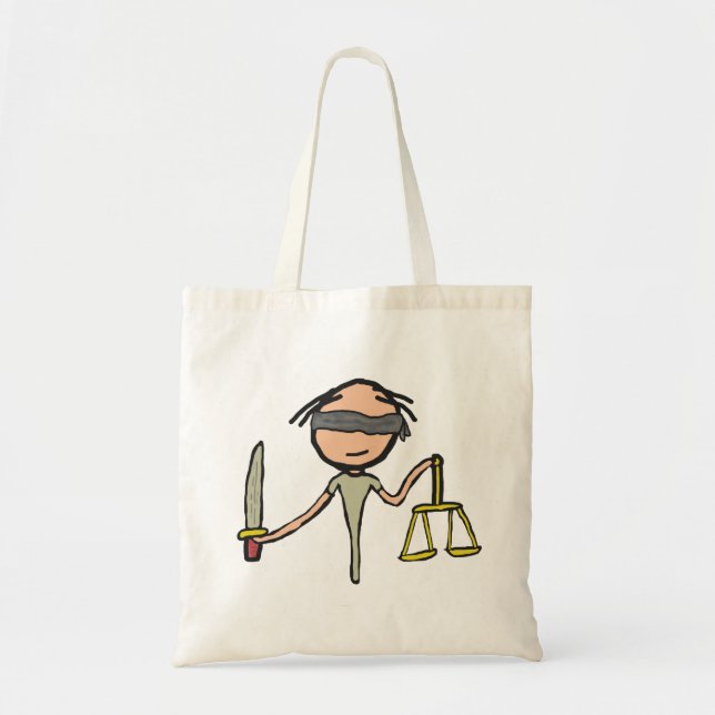 Tote Bag Justice de la dame (Devant)