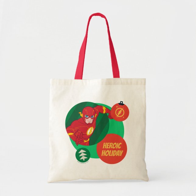 Tote Bag Justice League The Flash Holiday Bauble (Devant)