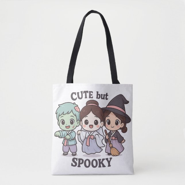 Tote Bag K-Horror Chibi Halloween 2025 (Devant)