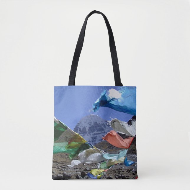 Tote Bag Kailash, montagne sainte, Tibet - Himalaya (Devant)