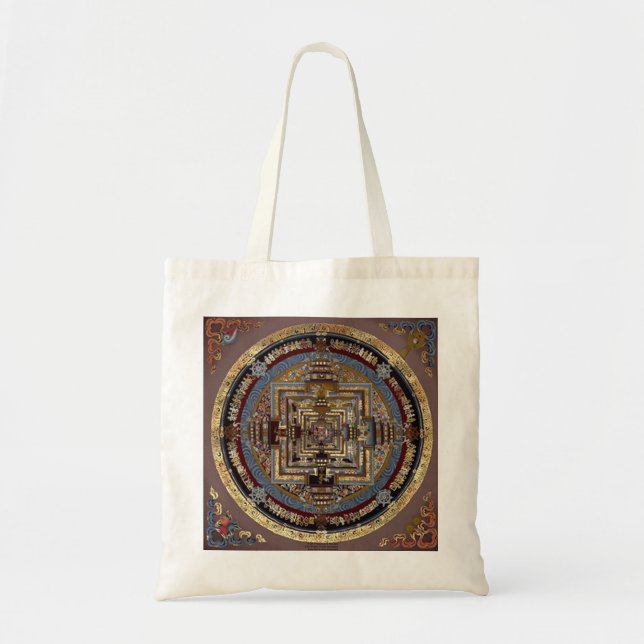 Tote Bag Kalachakra Mandala (Devant)