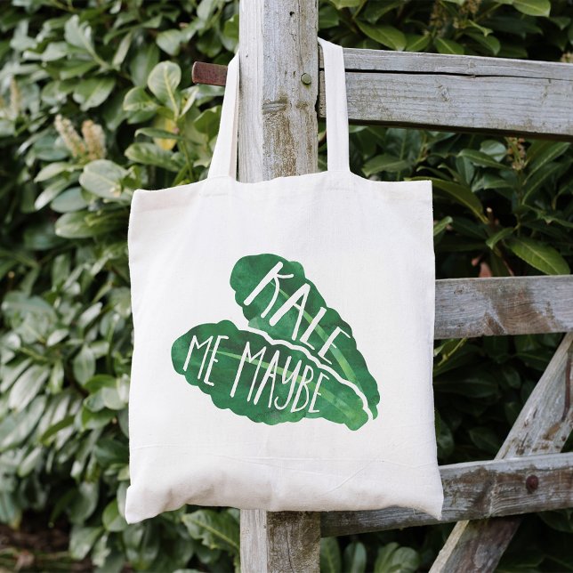 Tote Bag Kale Me Peut-Être (Créateur téléchargé)