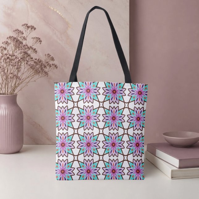 Tote Bag Kaleidoscope Bohème (Créateur téléchargé)