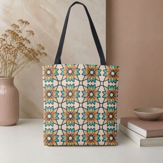 Tote Bag Kaleidoscope Bohème (Créateur téléchargé)