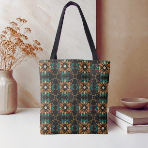 Tote Bag Kaleidoscope de minuit