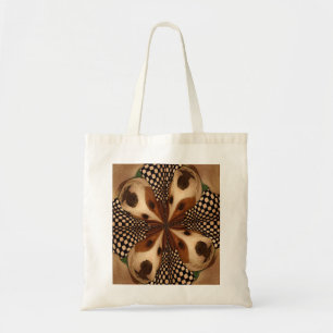Tote Bag kaléidoscope fourre-tout de 4 chiots