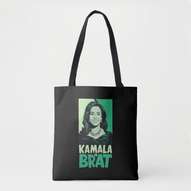 Tote Bag Kamala est drôle et sarcastique comme une peste (Devant)