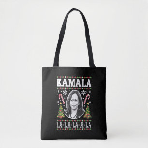 Tote Bag Kamala Harris 2024 Noël Virgule La Xmas