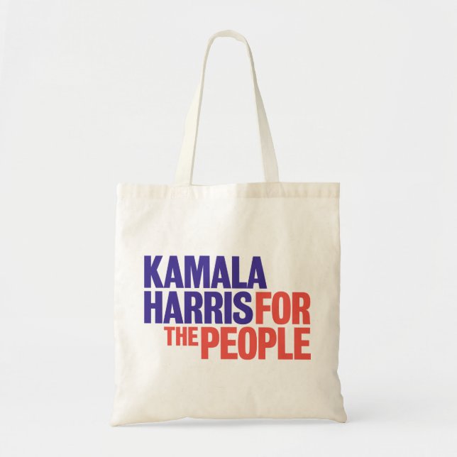 Tote Bag Kamala Harris pour le président 2024 (Devant)