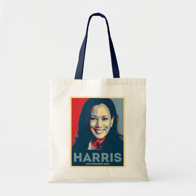 Tote Bag Kamala Harris pour le président 2024 - Hope (Devant)