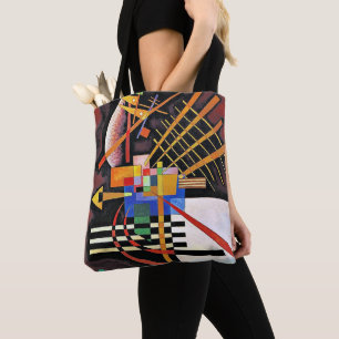 Tote Bag Kandinsky - Au-dessus et à gauche,