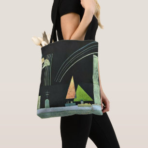 Tote Bag Kandinsky - Au repos, célèbre peinture