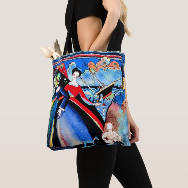 Tote Bag Kandinsky - Bateau, (De près)