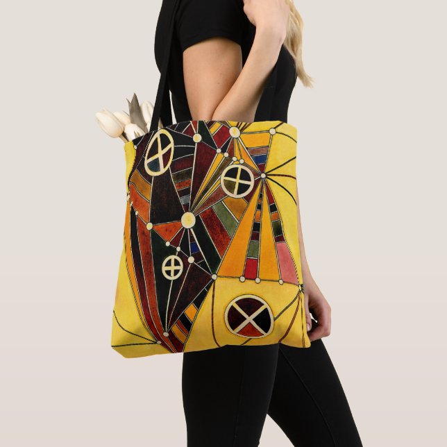 Tote Bag Kandinsky - Dans le réseau,  (De près)