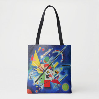 Tote Bag Kandinsky - Peinture Bleue