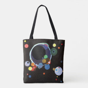 Tote Bag Kandinsky - Plusieurs cercles, célèbre peinture