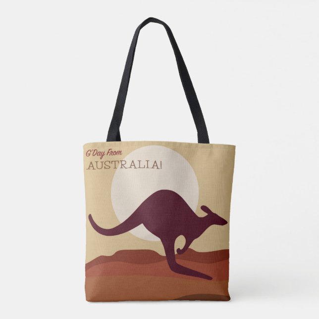 Tote Bag Kangaroo externe (Dos)