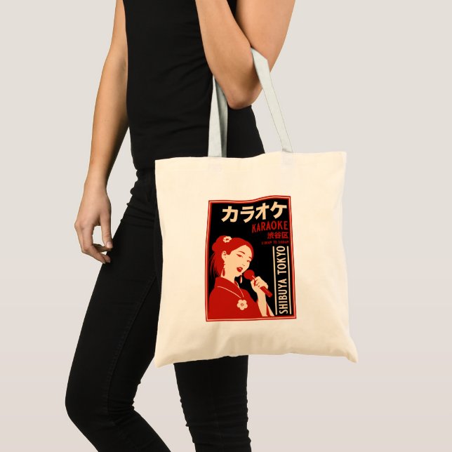 Tote Bag Karaoke Shibuya Tokyo (Devant (produit))