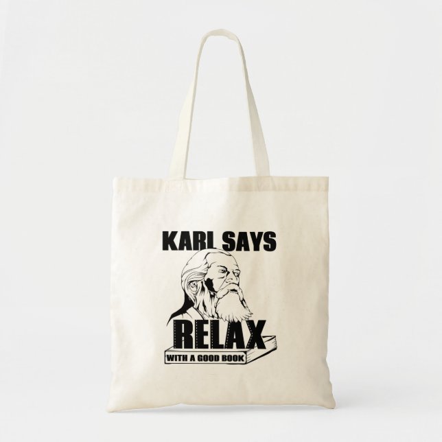 Tote Bag Karl Marx (Devant)