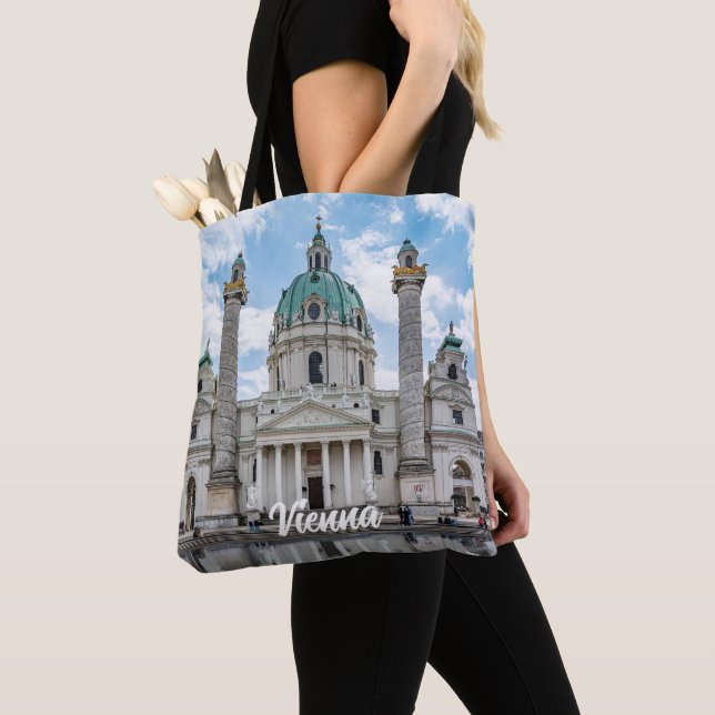 Tote Bag Karlskirche à Vienne, Autriche (De près)