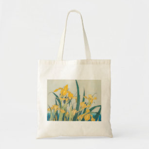 Tote Bag Katsushika Hokusai - Grasshopper et Iris