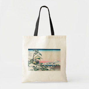 Tote Bag Katsushika Hokusai - Maison de thé à Koishikawa