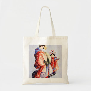 Tote Bag Katsushika Hokusai—Oiran et Kamuro