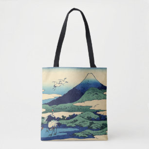 Tote Bag Katsushika Hokusai - Umegawa dans la province de S