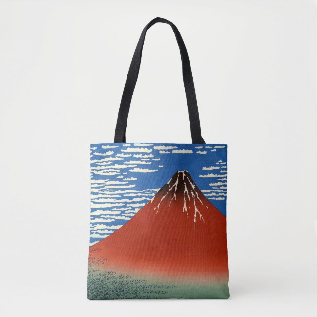 Tote Bag Katsushika Hokusai - Vent Fin, Matin Clair (Devant)