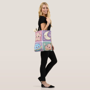 Tote Bag Kawaii Galaxy Friends Fourre-tout