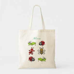 Tote Bag Kawaii Insectes Thunder_Cove