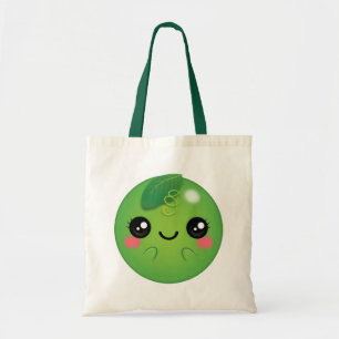 Tote Bag Kawaii Pea